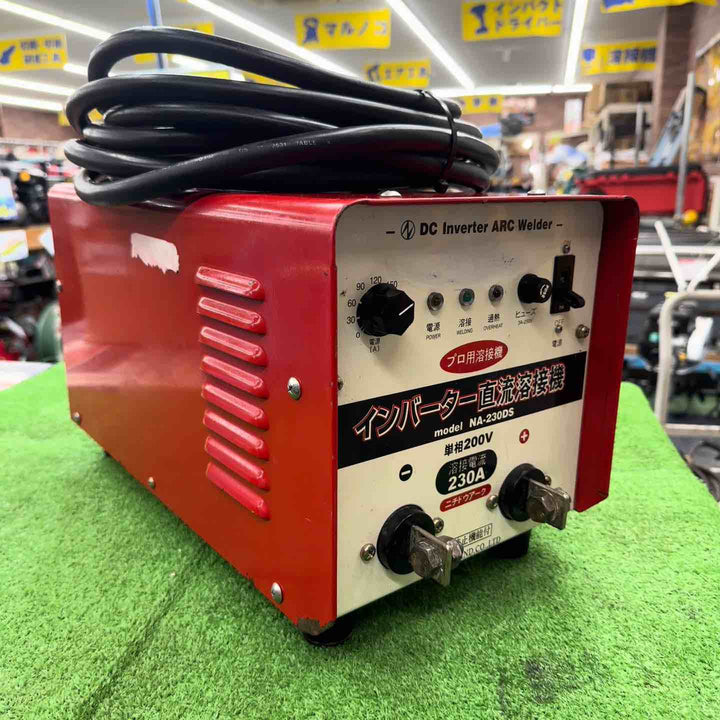 【中古】 ニチドー NICHIDO 日動 単相200V インバータ直流溶接機 NA-230DS 【桶川店】