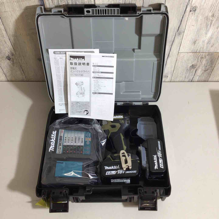 ★マキタ(makita) コードレスインパクトドライバー TD173DRGXO オリーブ【戸田店】