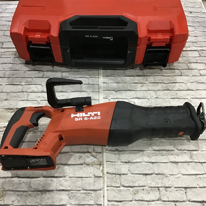 〇ヒルティ(HILTI) コードレスレシプロソー SR 6-A22【川口店】