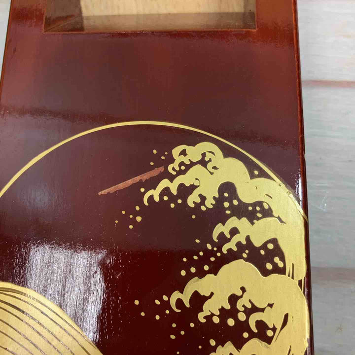 【未使用品】 鉋 石橋藤七作 銅張彫金鉋 龍彫り 【台に塗装剝がれ有】【川崎店】
