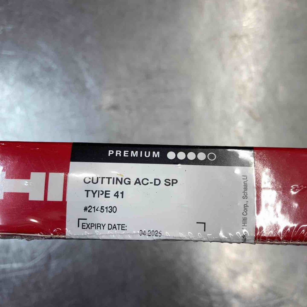 【未使用品】 HILTI(ヒルティ) 125mmディスクグラインダー用砥石 まとめ売りセット 10 CUTTING AC-D SP TYPE 41 2145130 10枚入り 20箱 【東大和店】