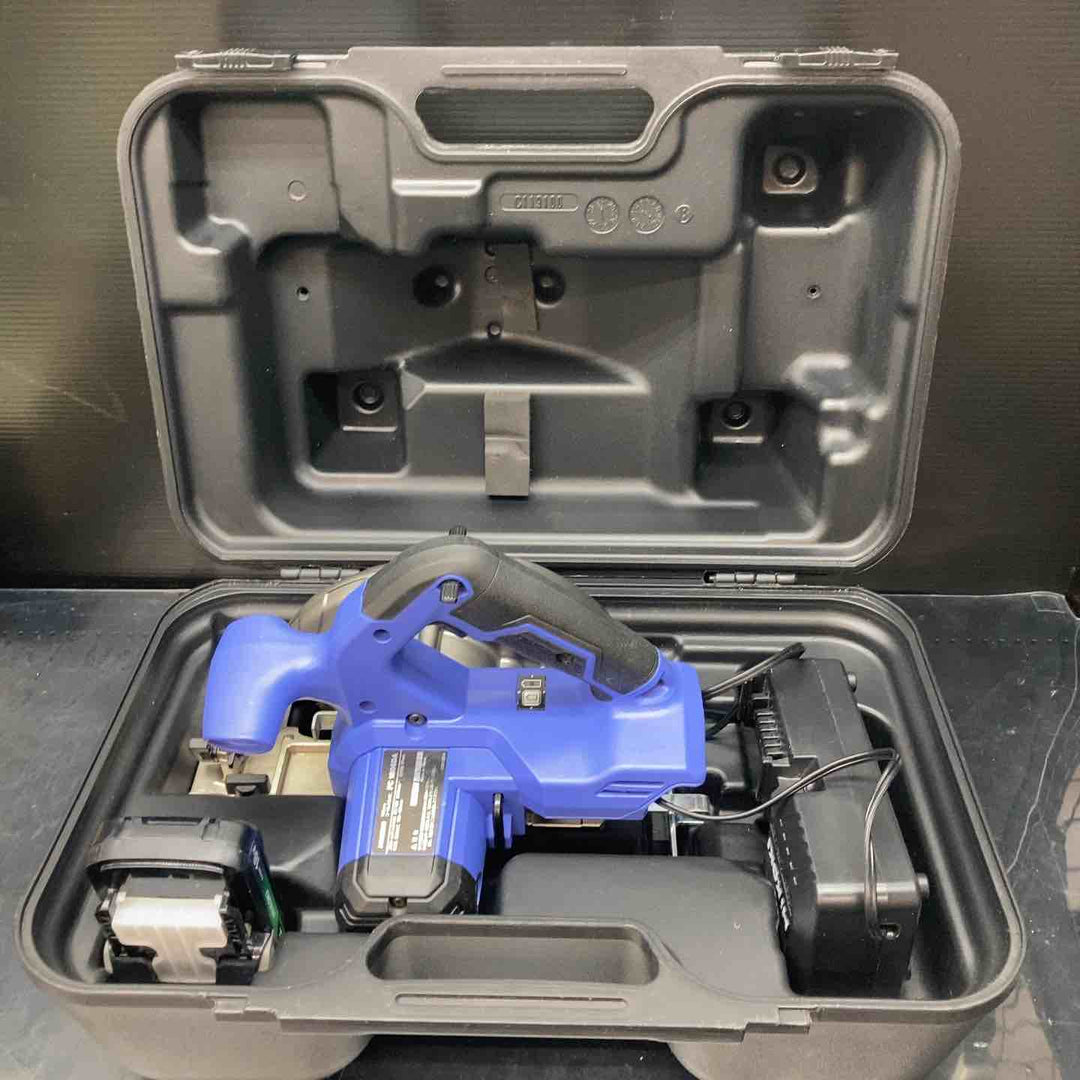 ◇HiKOKI(ハイコーキ)旧日立工機 18V 165mm コードレス丸のこ 蓄電池1個 充電器 ケース付き FC1806DA(BG)【川越店】