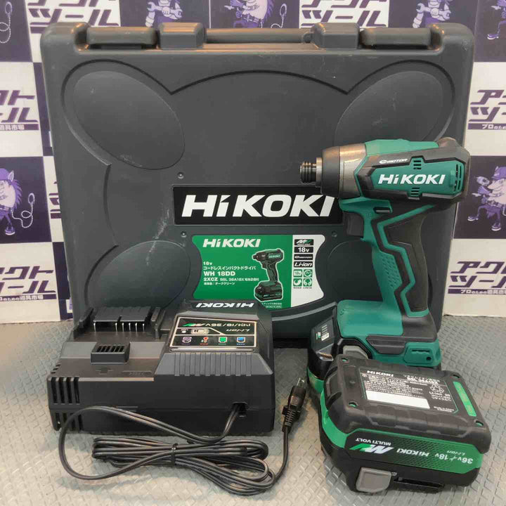 【中古品】ハイコーキ(HiKOKI) コードレスインパクトドライバー WH18DD(2XCZ)【所沢店】