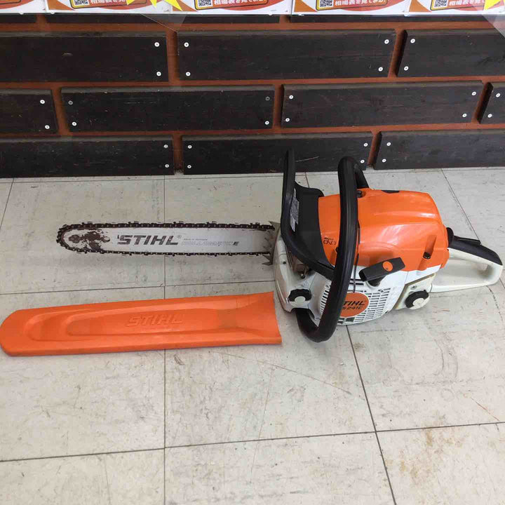 【中古品】 スチール/STIHL エンジンチェーンソー MS241 C-M 【鴻巣店】