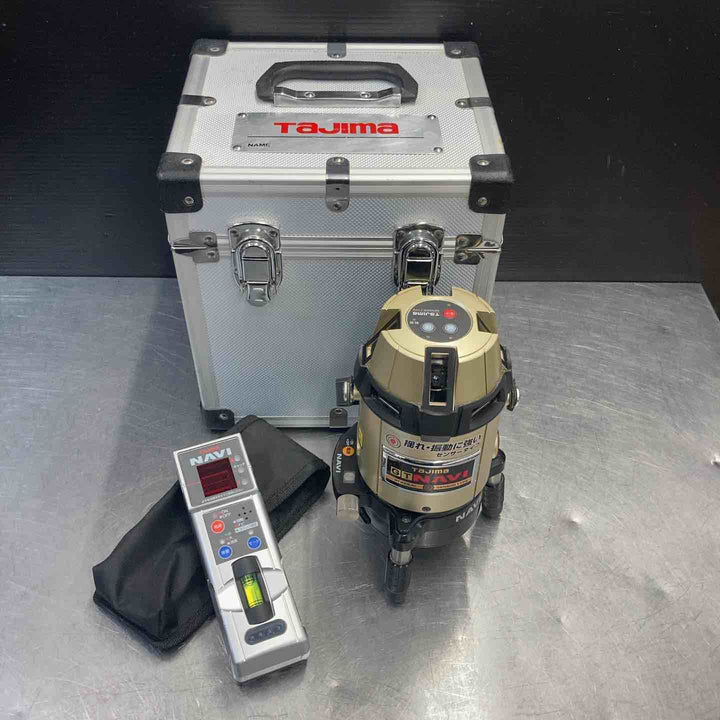 【中古品】 タジマ(Tajima) NAVI(追尾) フルライン レーザー墨出し器  矩十字・横全周 GT8ZS-NI 【東大和店】