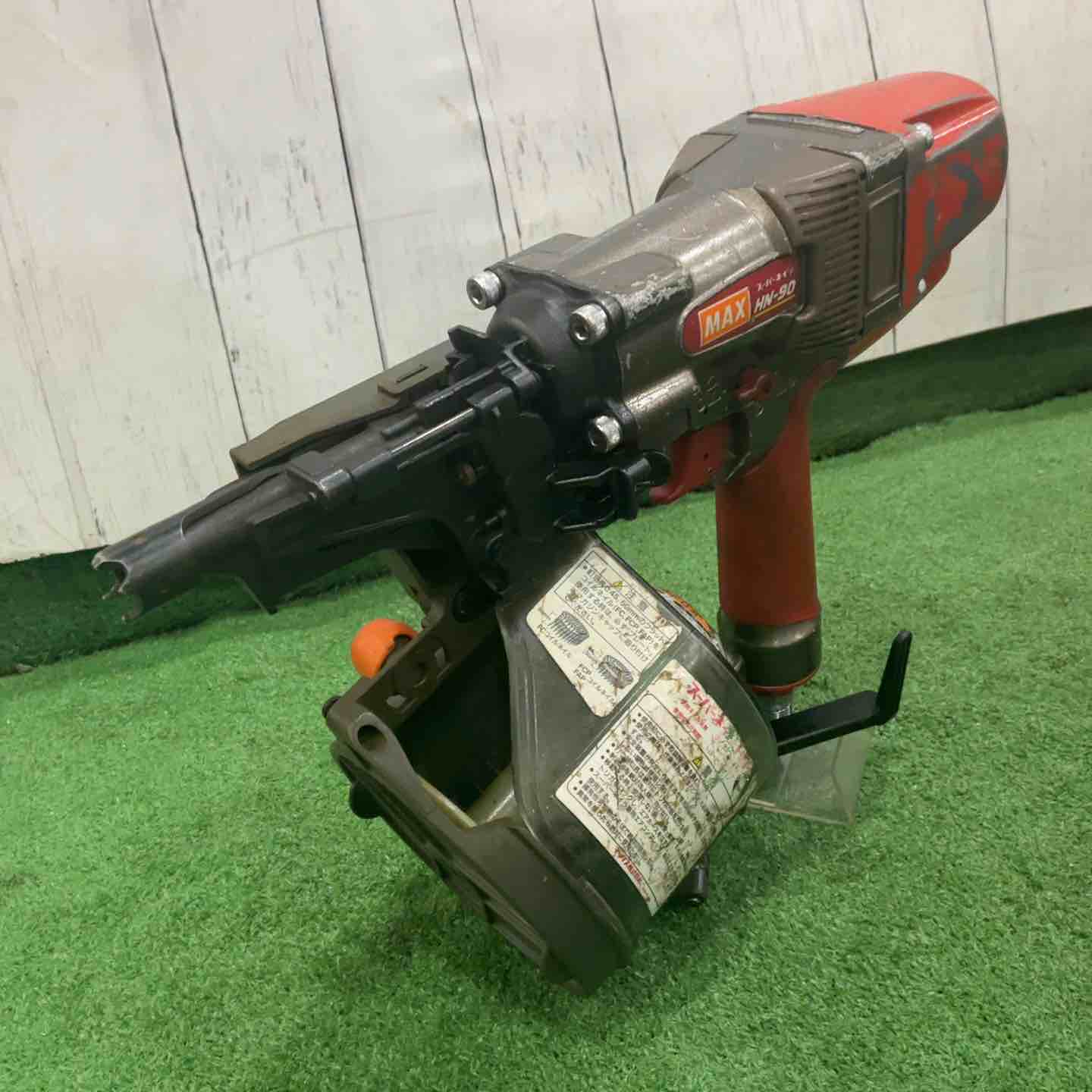 現状品】☆マックス(MAX) 高圧エア釘打ち機 HN-90 保証なし【川口店