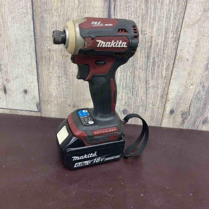 【中古品】 マキタ(makita) コードレスインパクトドライバー TD171DZAR バッテリー1個付属 【東大和店】