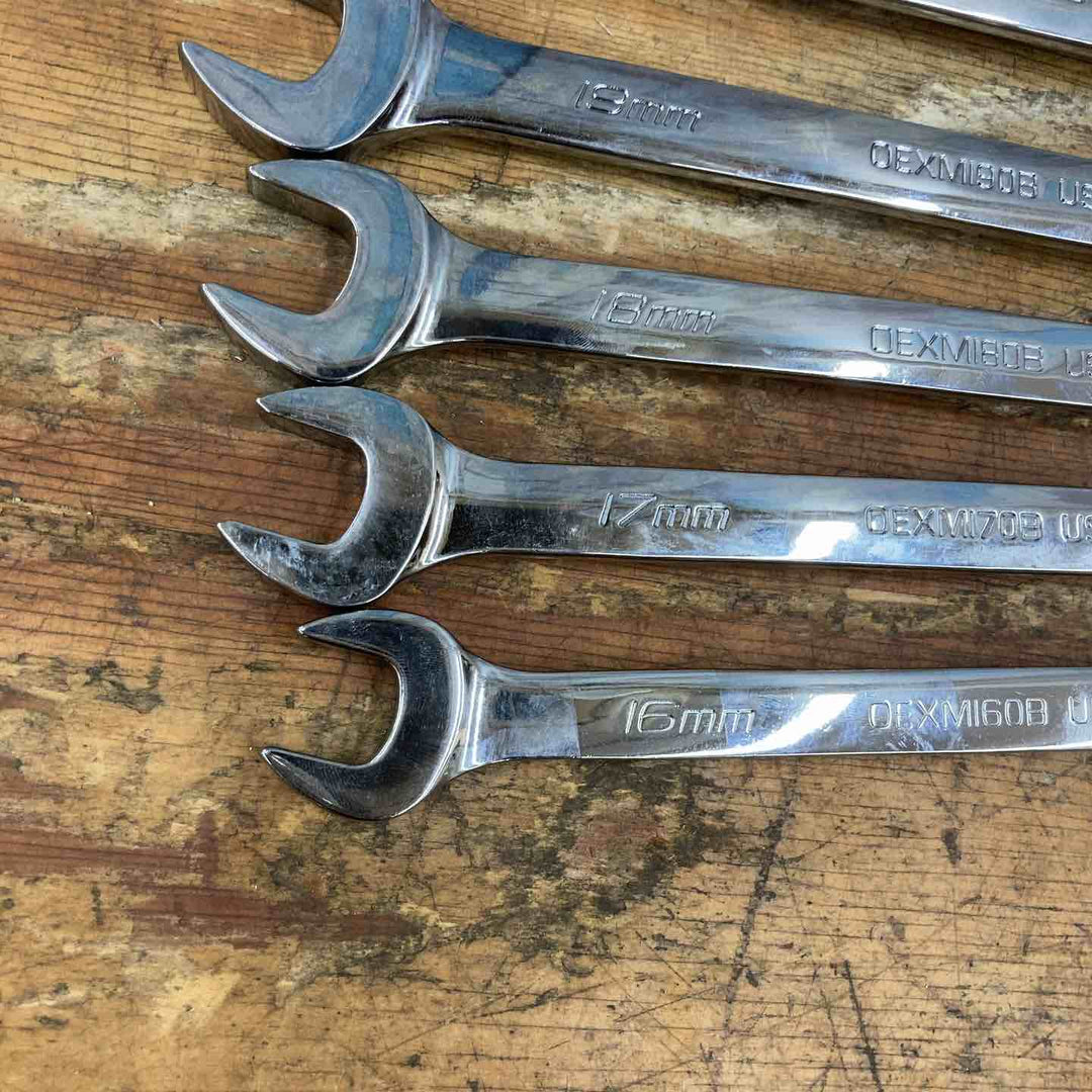 スナップオン(Snap-on) コンビネーションレンチセット 6点 OEXM220B/210/190/180/170/160【柏店】
