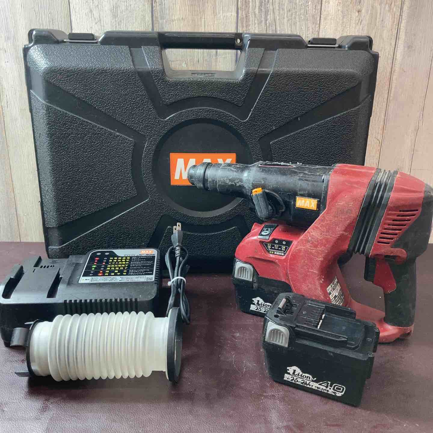 MAX PJ-R266(DB2)-B2C/40A 充電式ブラシレスハンマドリル【市川行徳店】【店頭取引限定】【中古】管理番号：ITDGLADWTME0 ishikana_pj-r266-db2-b2c-40a