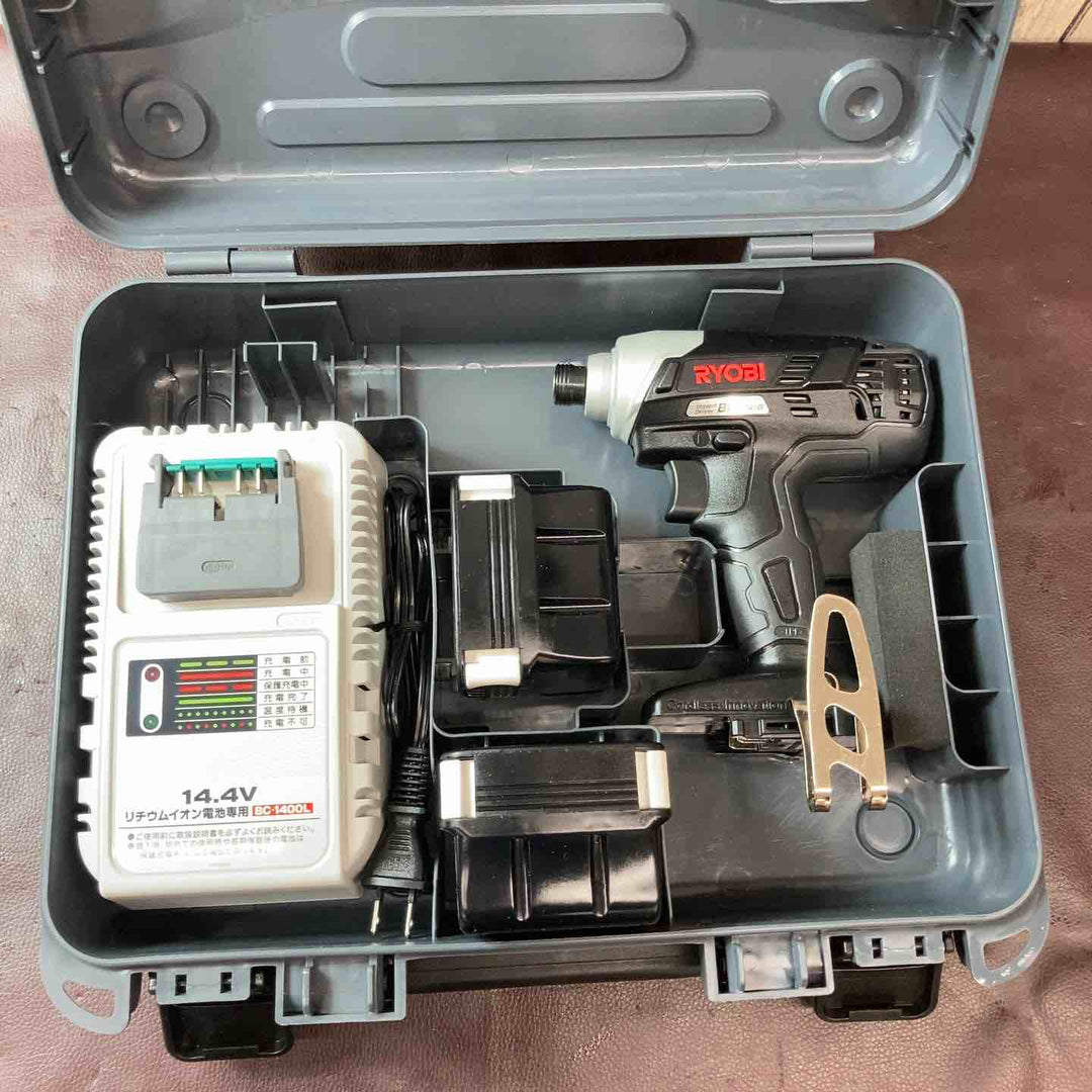 【中古美品】 リョービ(RYOBI) コードレスインパクトドライバー 14.4V BID-1416 657702A 【東大和店】