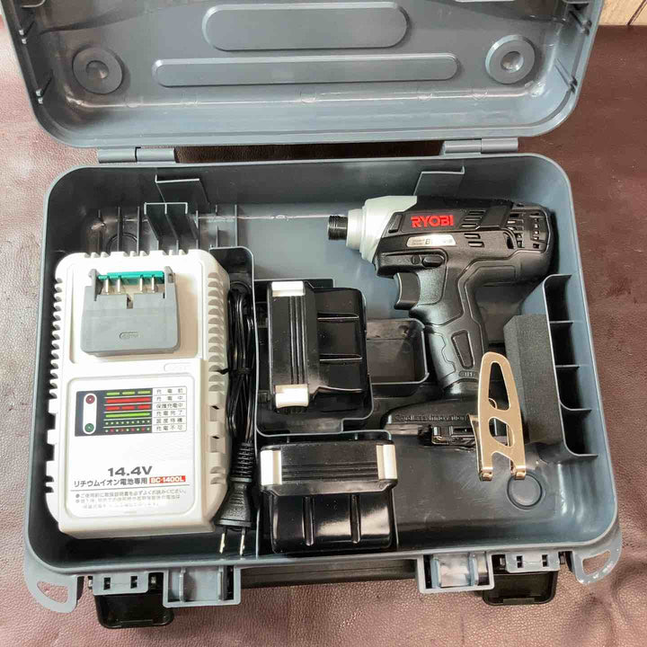 【中古美品】 リョービ(RYOBI) コードレスインパクトドライバー 14.4V BID-1416 657702A 【東大和店】