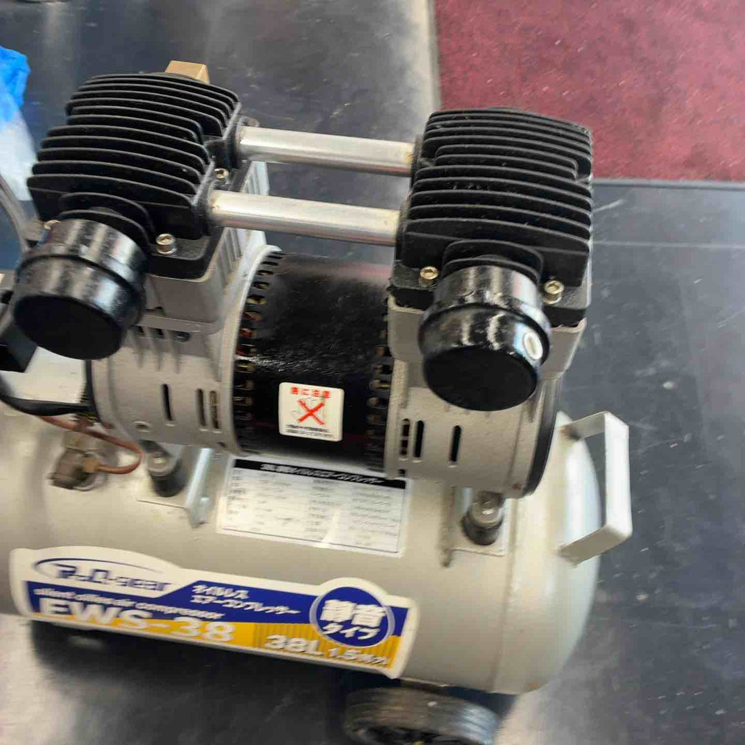 【店頭受取り限定】シンセイ 常圧コンプレッサー EWS-38【藤沢店】