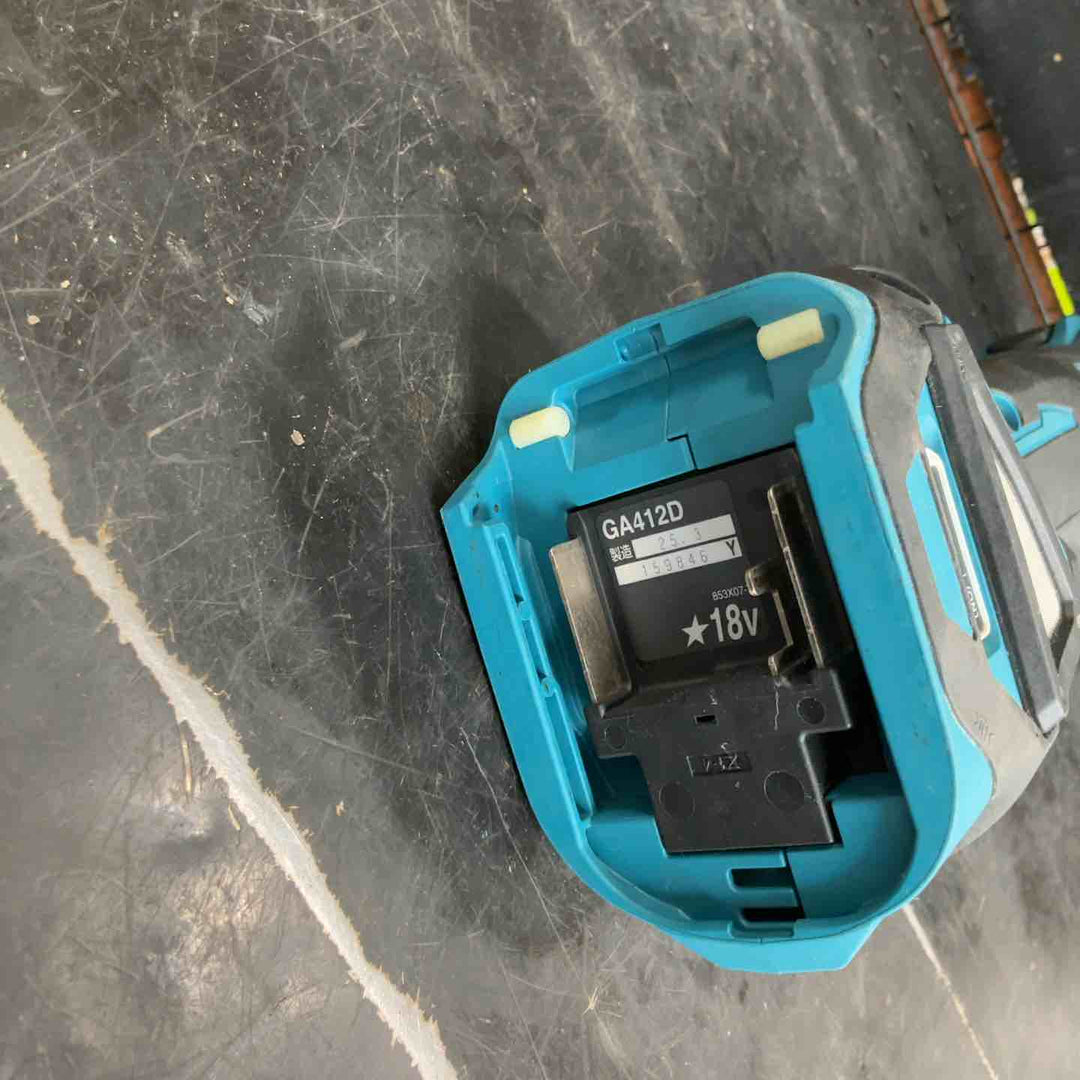 ★マキタ(makita) 100mmコードレスディスクグラインダ GA412DZ【草加店】