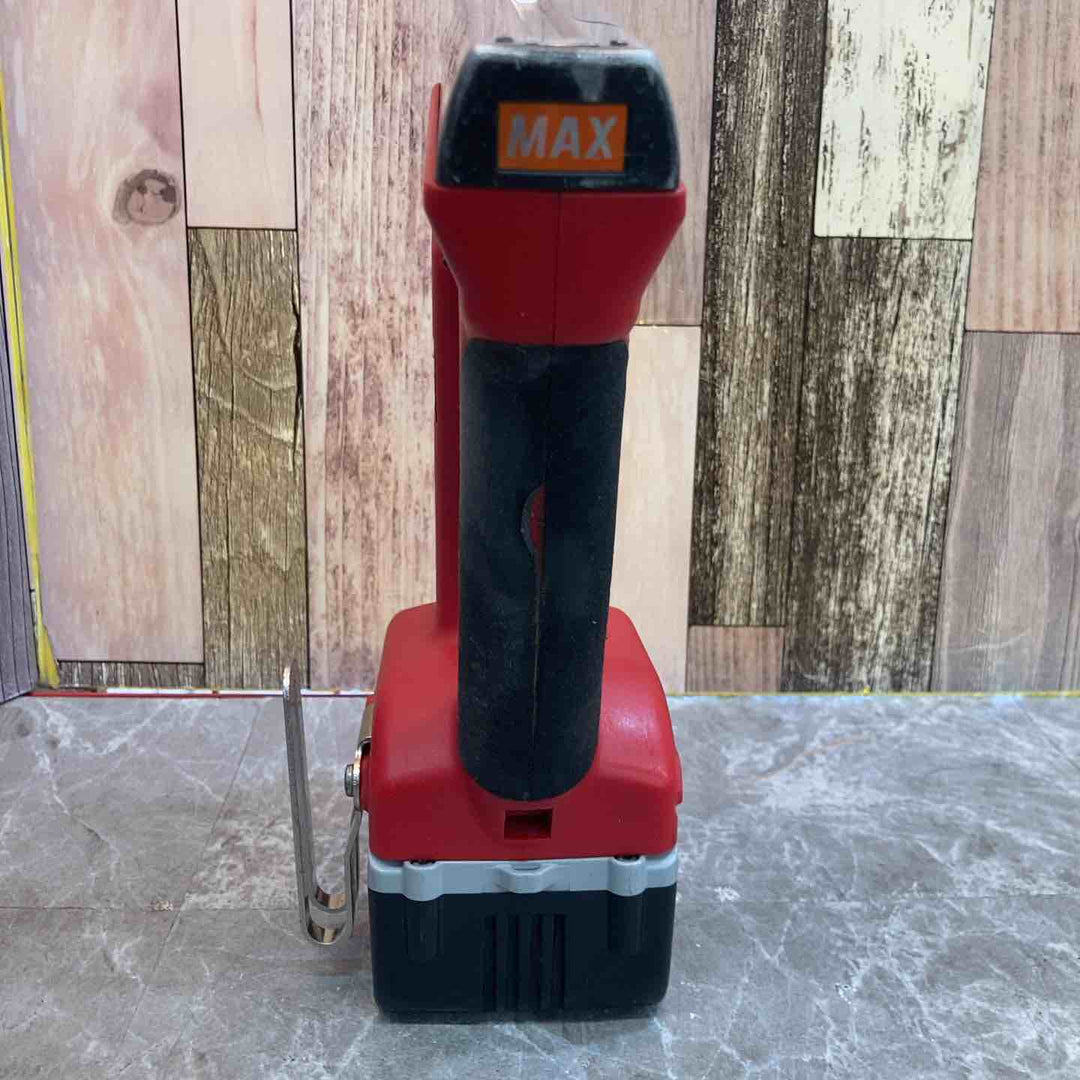 【中古品】◇マックス MAX 14.4V コードレスタッカ TG-Z3-BC 充電器 バッテリー1個付【八潮店】