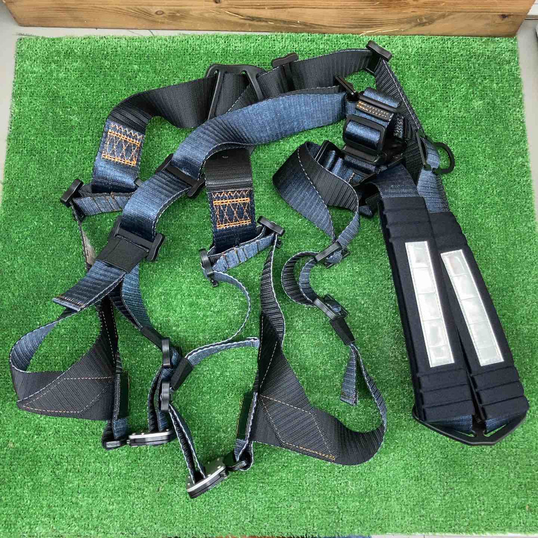 【未使用品】 基陽/KH 鳶忍者 Y型フルハーネス ワンタッチ式 M-L寸 デニム風 HYNL-ML 墜落制止用器具 【鴻巣店】