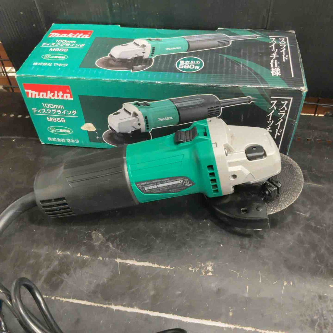 ◇マキタ(makita) 100mmディスクグラインダ DIY M966【草加店】