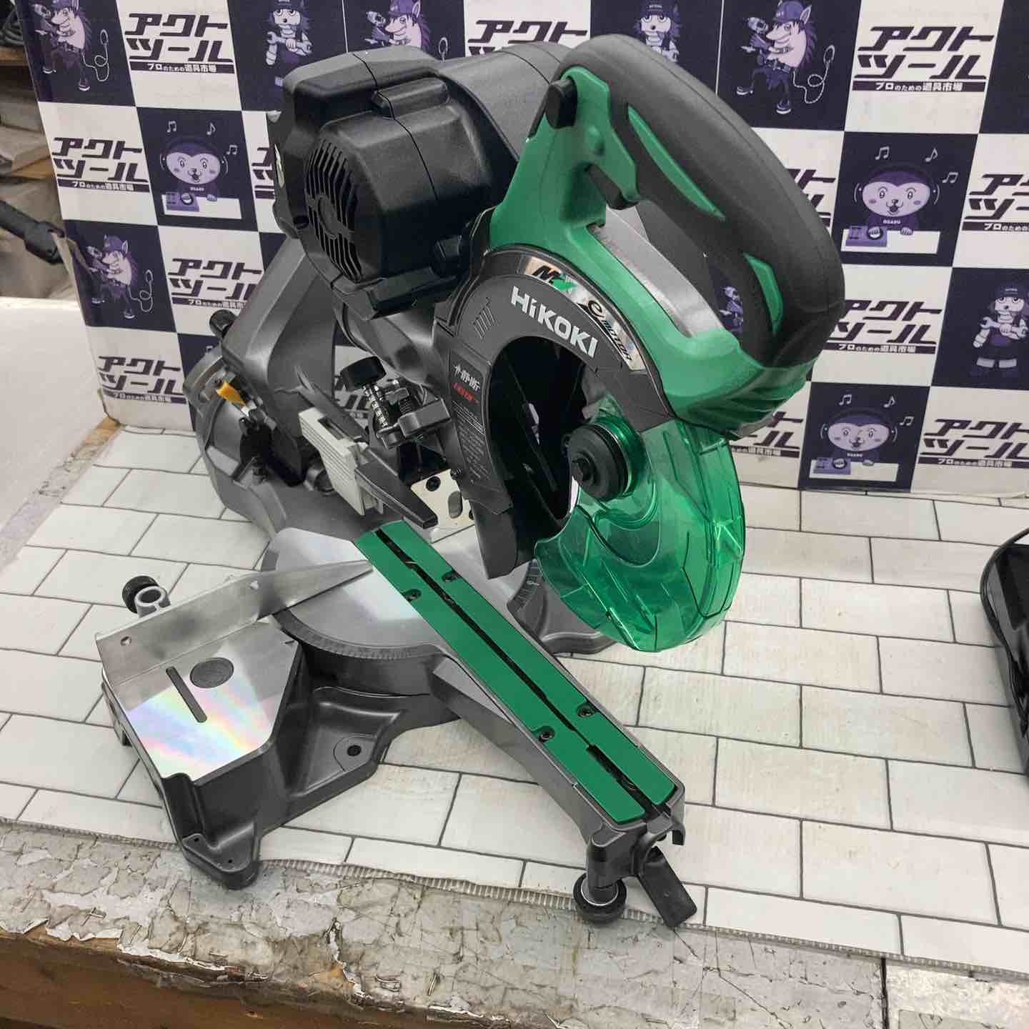 ☆ハイコーキ(HIKOKI ※旧:日立工機) コードレス卓上スライド丸ノコ