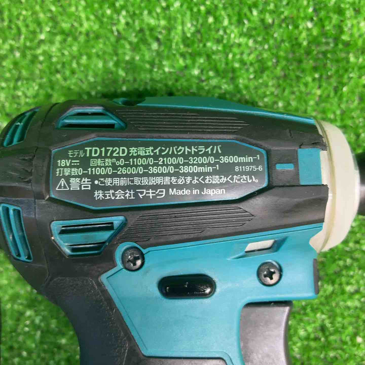 【中古品】 マキタ(makita) コードレスインパクトドライバー TD172DZ 【藤沢店】