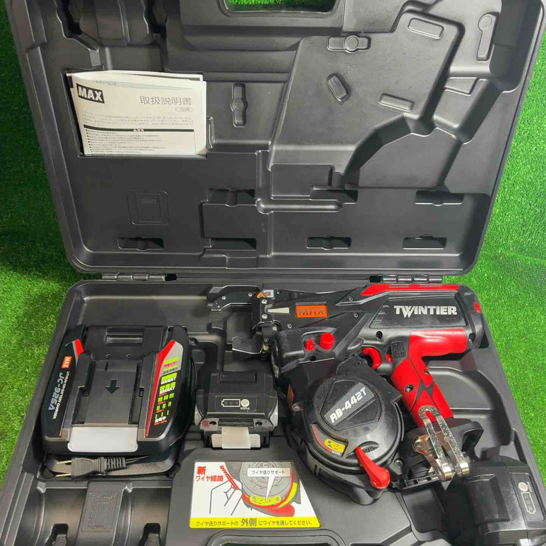 【中古品】 マックス (MAX) 鉄筋結束機 ツインタイア RB-442T-B2C/1450A 【藤沢店】