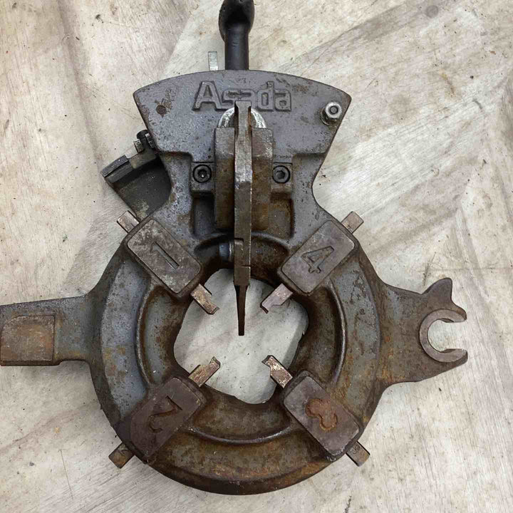 【店頭受取り限定】アサダ ASADA ねじ切り機 パイセット90 100V パイプ ボルト ねじ山 加工 水道 ガス管 チェーザ 【越谷店】