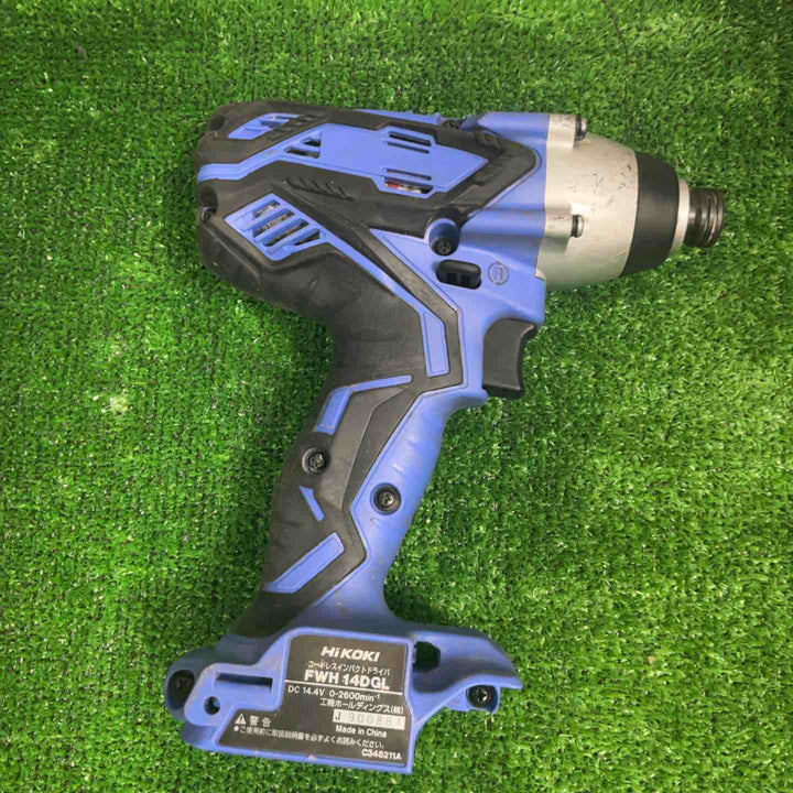 ◇ハイコーキ(HIKOKI ※旧:日立工機) コードレスインパクトドライバ FWH14DGL(2LEGK)【草加店】