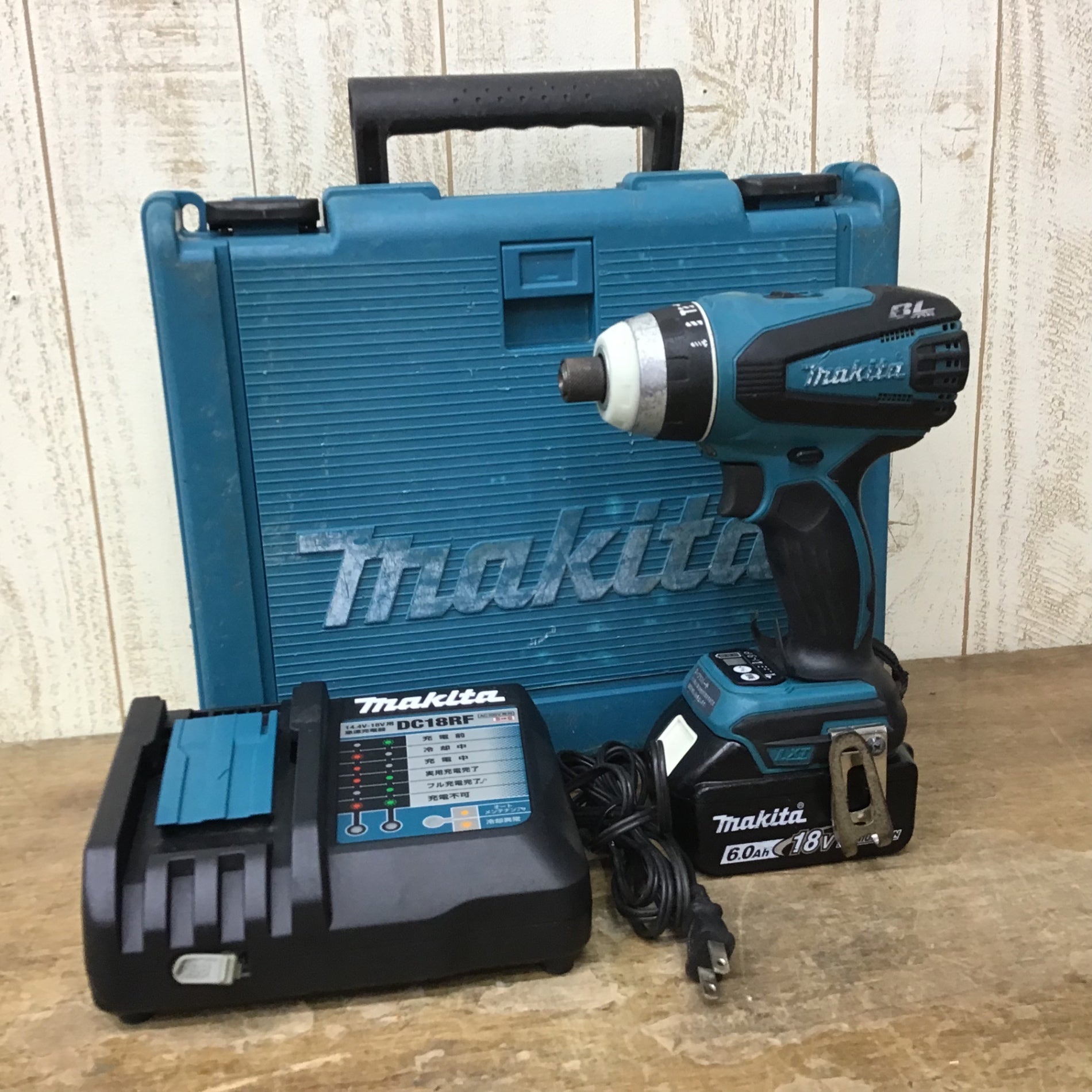 ★マキタ(makita) コードレス4モードインパクトドライバー TP141DRGX バッテリー1つ付属【柏店】