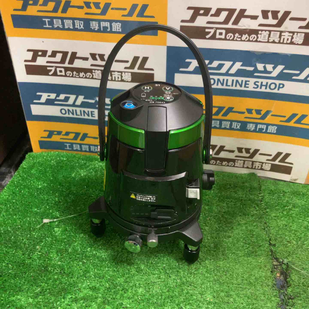 ◇シンワ測定(Shinwa Sokutei) グリーンレーザー墨出し器 LASER ROBO LEXIA レーザーロボ LEXIA31 70843【草加店】