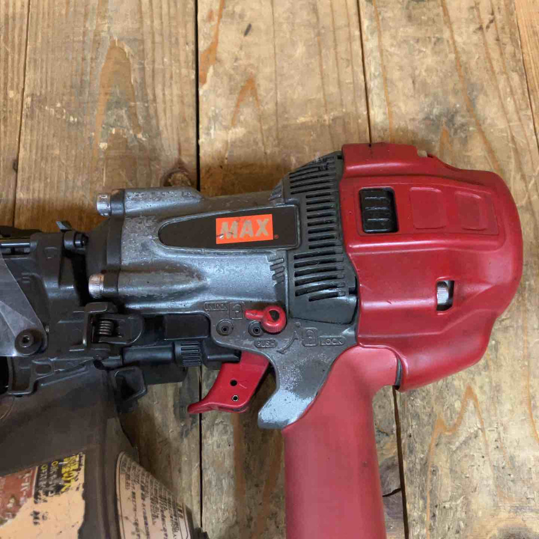 【動作良好】★マックス(MAX) 高圧エア釘打ち機 HN-90N3【所沢店】