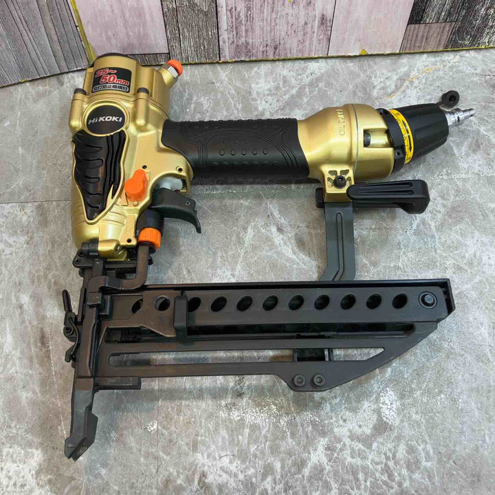 ★ハイコーキ(HIKOKI ※旧:日立工機) 高圧フロアタッカ N5004HMF【八潮店】