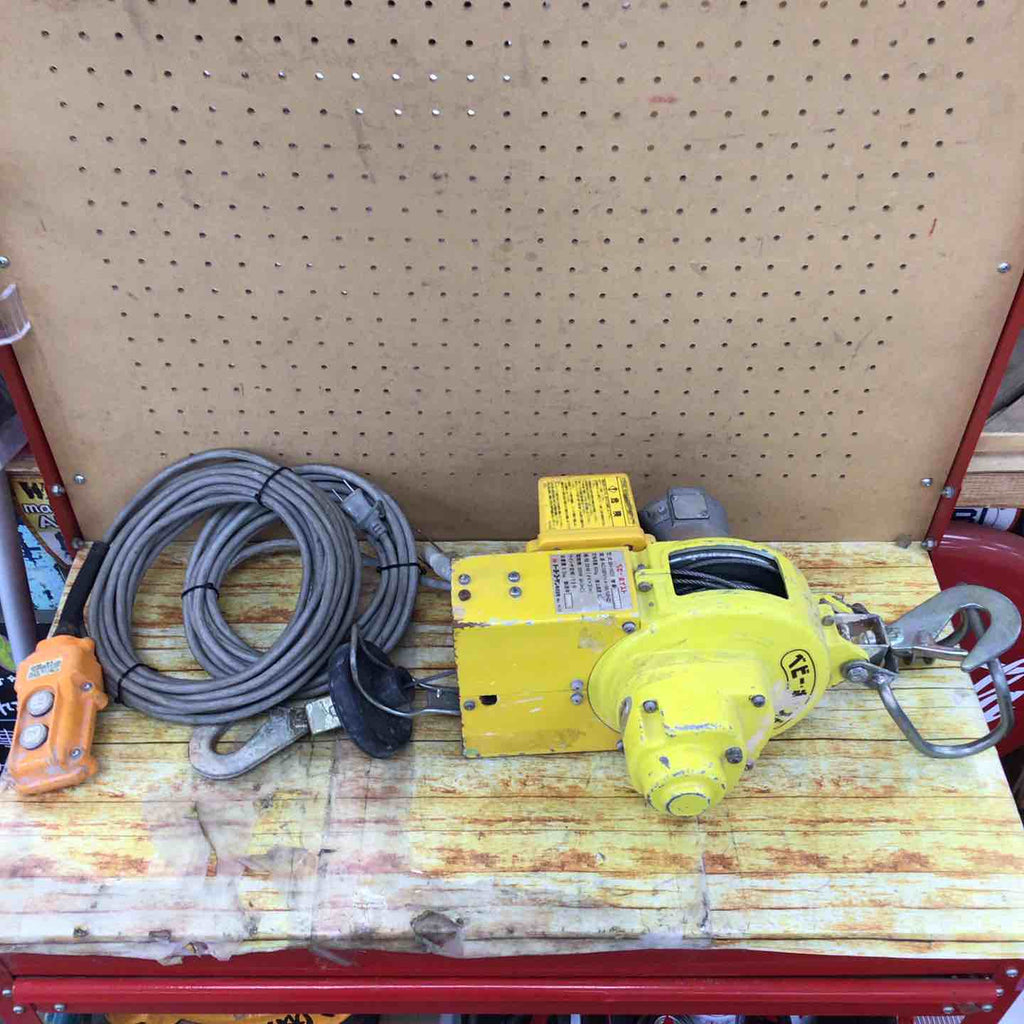 ◇トーヨーコーケン(TKK) 電動ウインチ(ワイヤー) ベビーホイスト BH