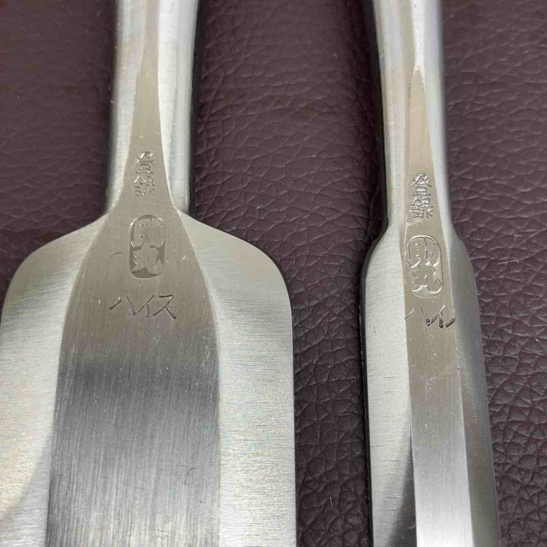 【セット品】 【中古美品】 鑿 助丸 ハイス鋼 2本セット のみ 鉋 かんな カンナ 鋸 大工 和工具 骨董品 【東大和店】