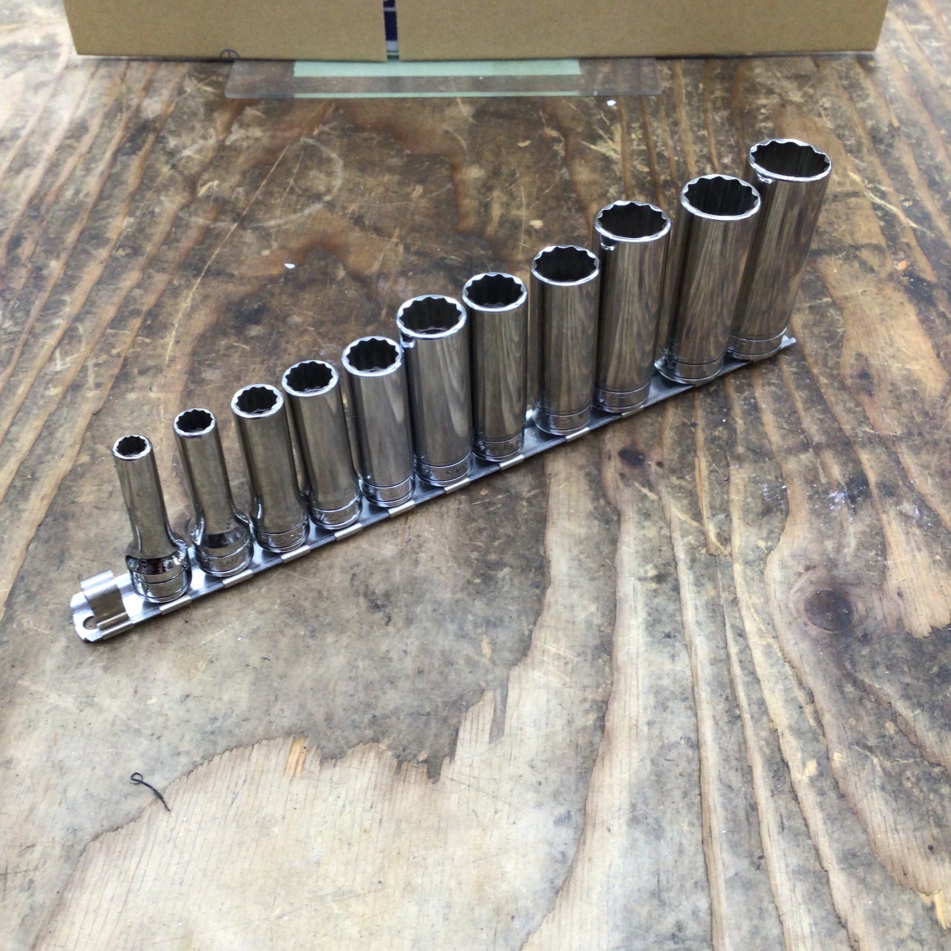 中古品】スナップオン/Snap-on 3/8ディープソケット 12角 SF081~SF261