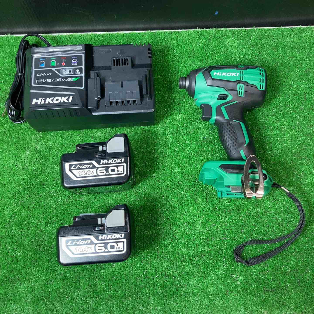 【美品】★ハイコーキ(HIKOKI ※旧:日立工機) コードレスインパクトドライバー WH14DB(2YC)【岩槻店】