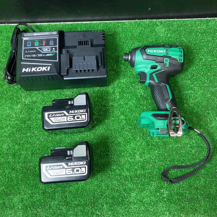 【美品】★ハイコーキ(HIKOKI ※旧:日立工機) コードレスインパクトドライバー WH14DB(2YC)【岩槻店】
