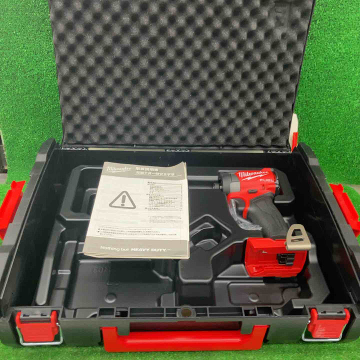 【特別特価！長期保管未使用品】ミルウォーキー M18 FUEL 50Nmサイレントインパクトドライバー M18 FQID-0X0 本体+ケース【桶川店】