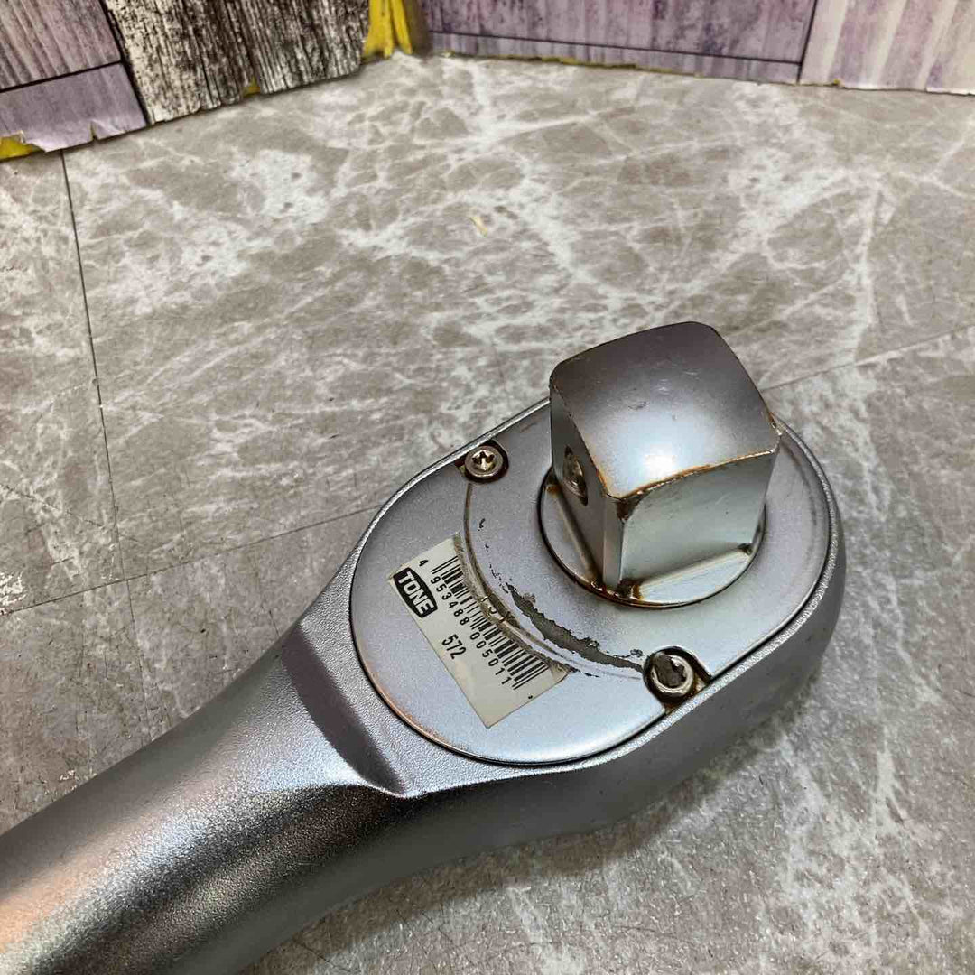 【中古】TONE トネ 3点セット ラチェットヘッド 572N クロスバー 113 ソケット8D75【八潮店】
