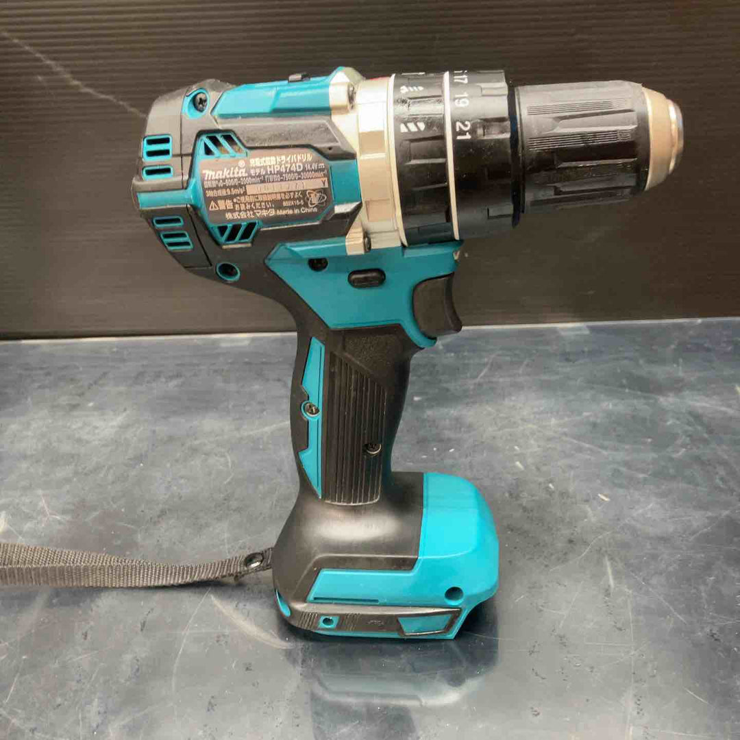 ☆マキタ(makita) コードレス振動ドリルドライバー HP474DZ【川越店】