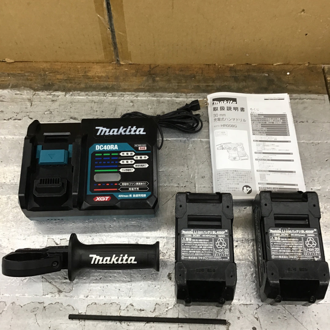 ★マキタ(makita) コードレスハンマドリル HR008GRMX【所沢店】