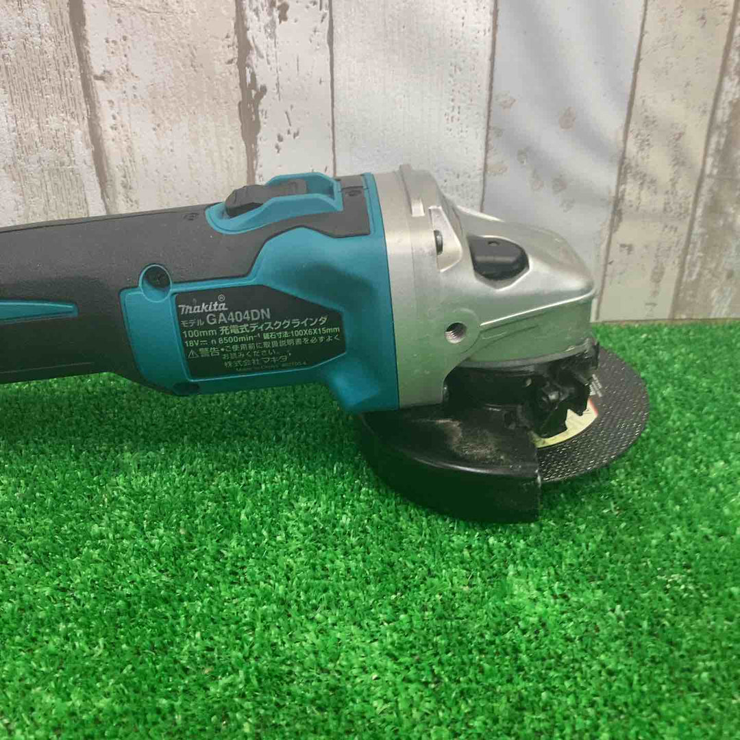 ☆マキタ(makita) 100mmコードレスディスクグラインダ GA404DZN (GA404DN)【町田店】