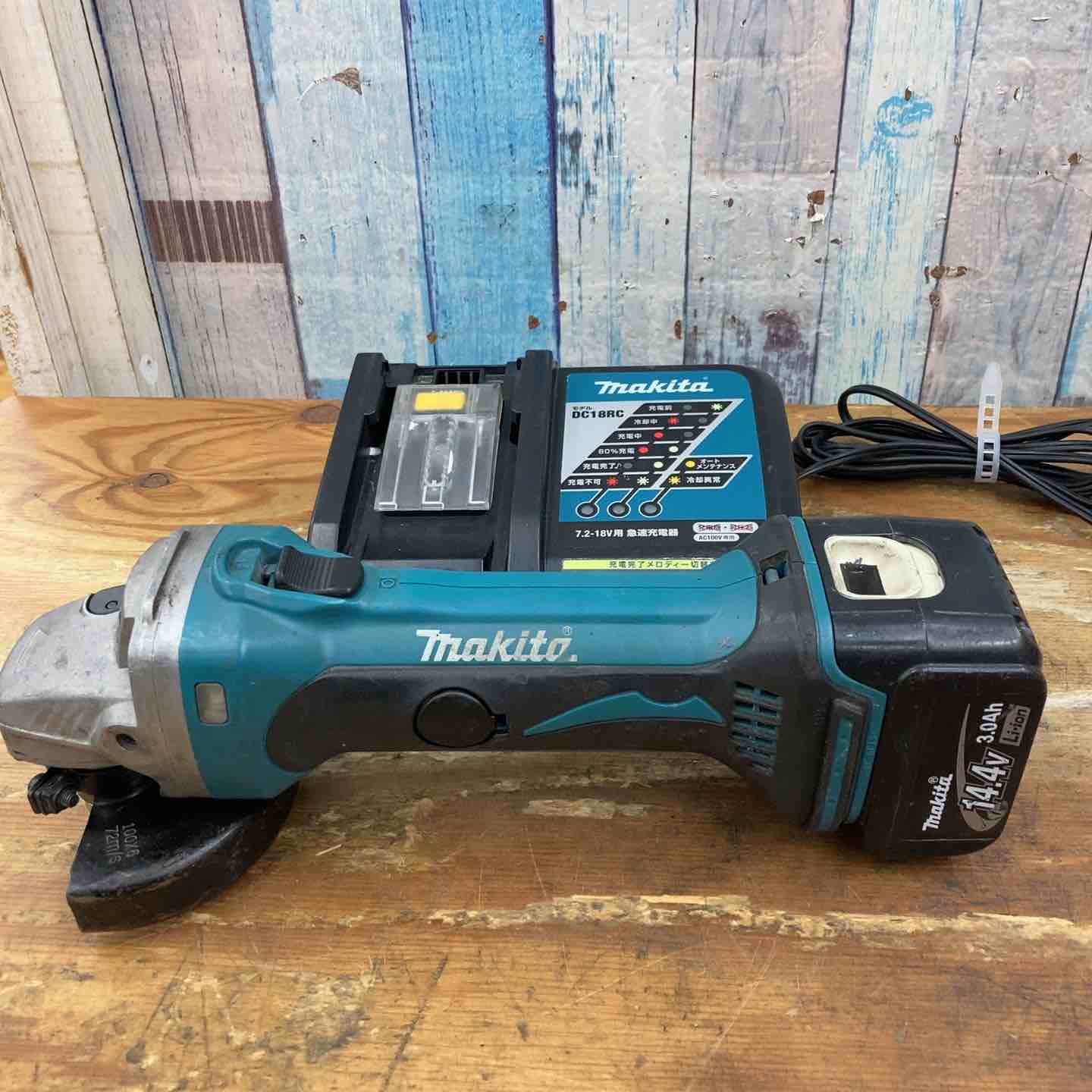 Makita - 中古❗ マキタ バッテリー式グラインダー おまけ付き 2025年最新】Yahoo!オークション -マキタバッテリーグラインダー