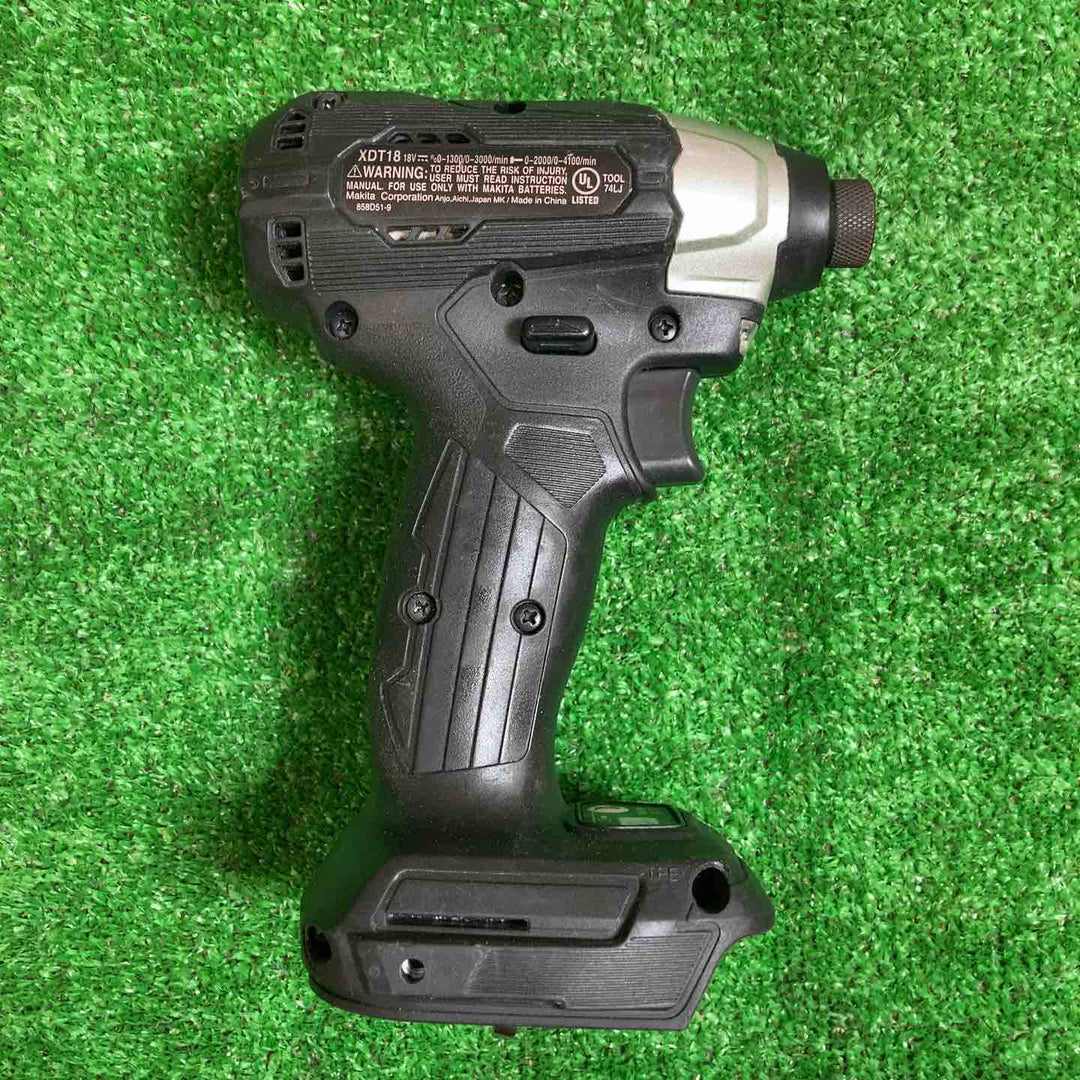 マキタ(makita) 18V充電式インパクトドライバー XDT18(海外製)【桶川店】