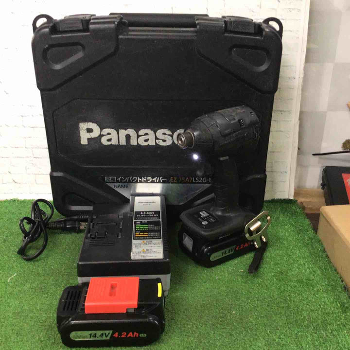 ★パナソニック(Panasonic) コードレスインパクトドライバー EZ75A7LS2G-B【町田店】