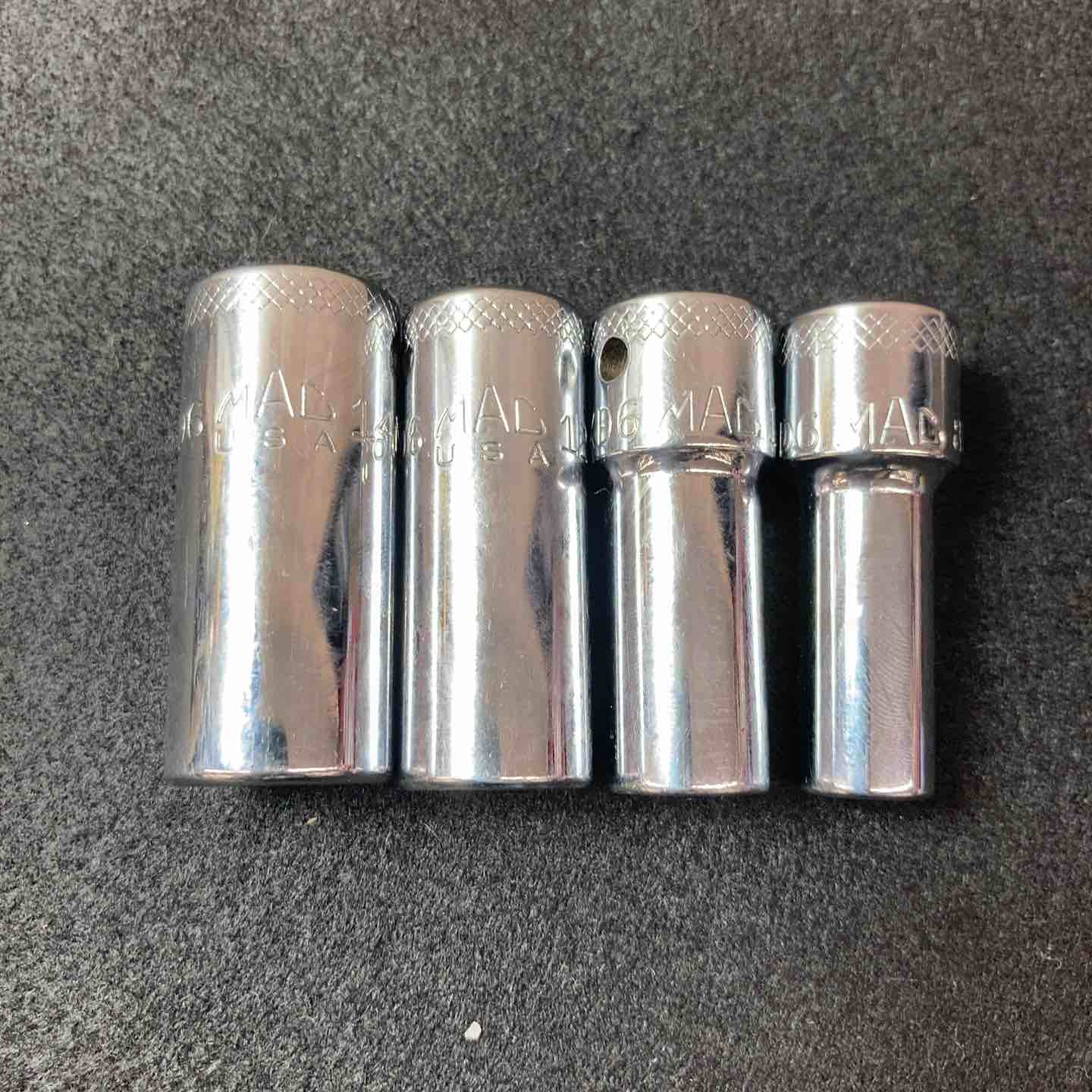【中古品】 マックツール(MACTOOLS) XD68～XD14 ディープソケット 4点セット 【東大和店】 中古品】 マックツール(MACTOOLS) XD68～XD14 ディープソケット 4点