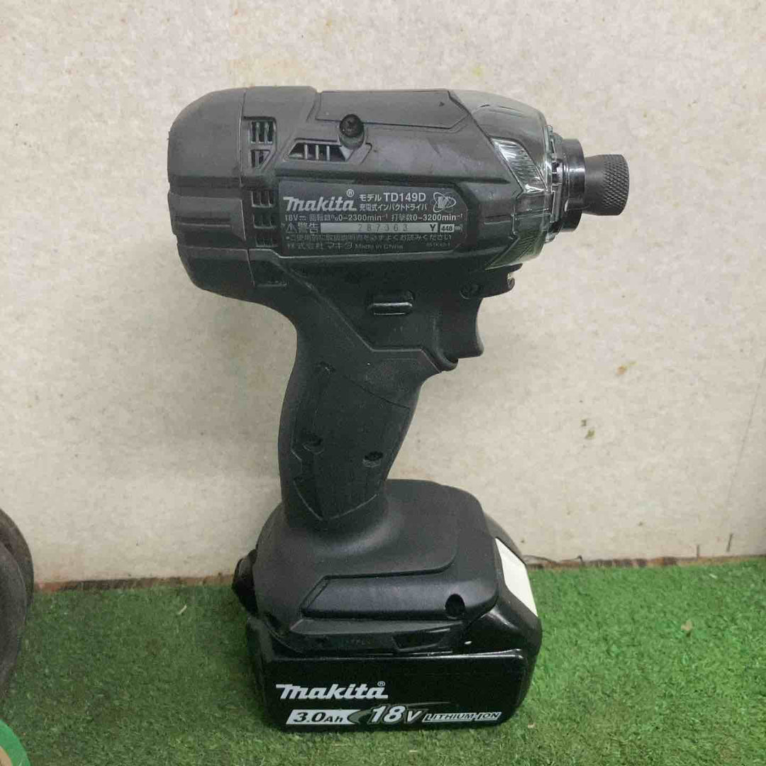 ★マキタ(makita) コードレスインパクトドライバー TD149DRFXB【町田店】