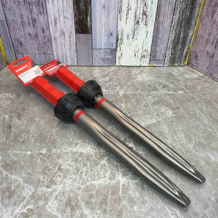 【2本セット】◇HILTI フラットポイントチゼル ブルポイント TE-SX FP 36【八潮店】