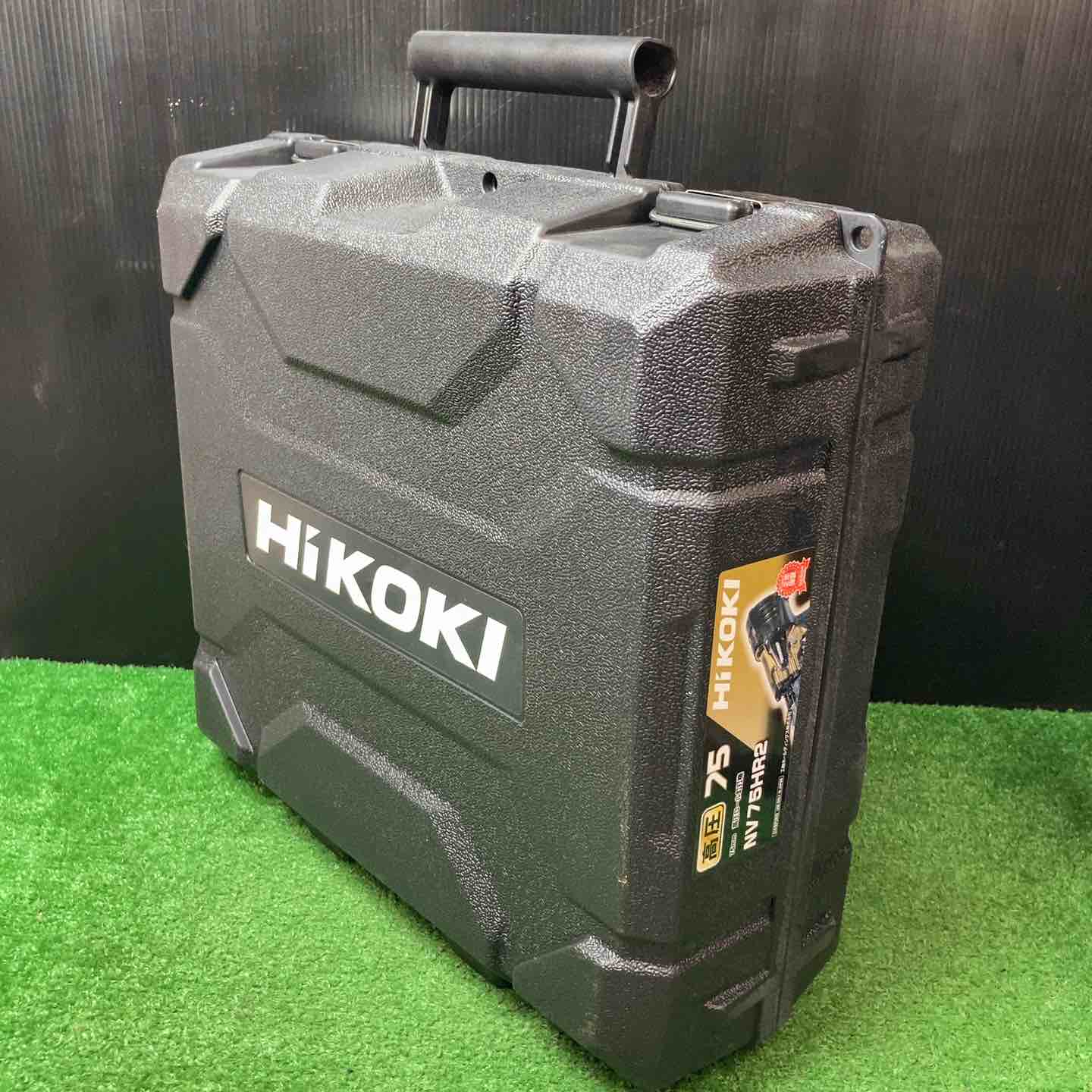 ☆ハイコーキ(HIKOKI ※旧:日立工機) 高圧エア釘打ち機 NV75HR2(S