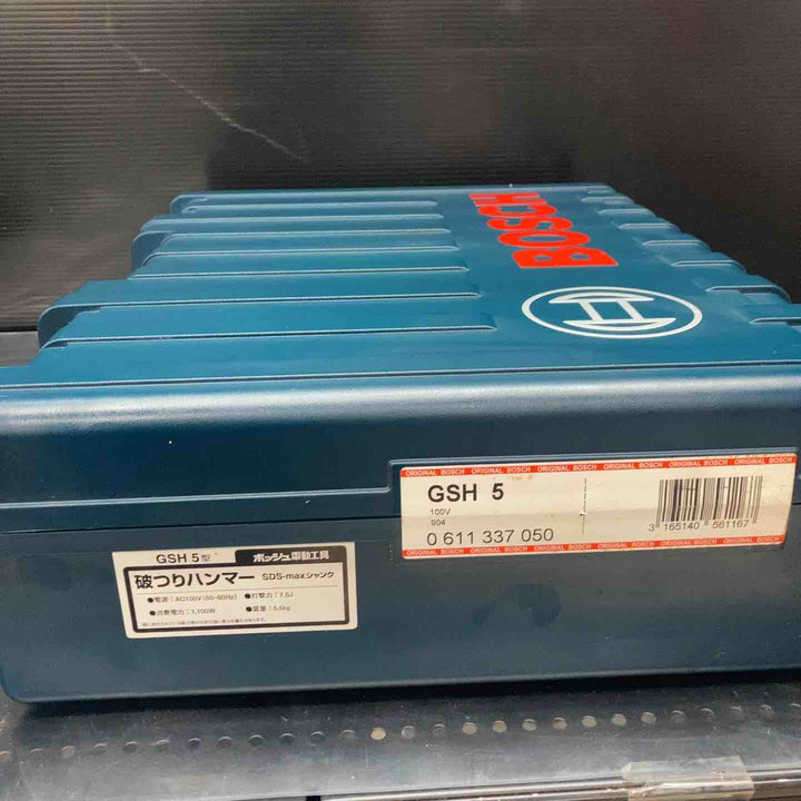 ★ボッシュ(BOSCH) 電動ハンマー GSH5【川越店】