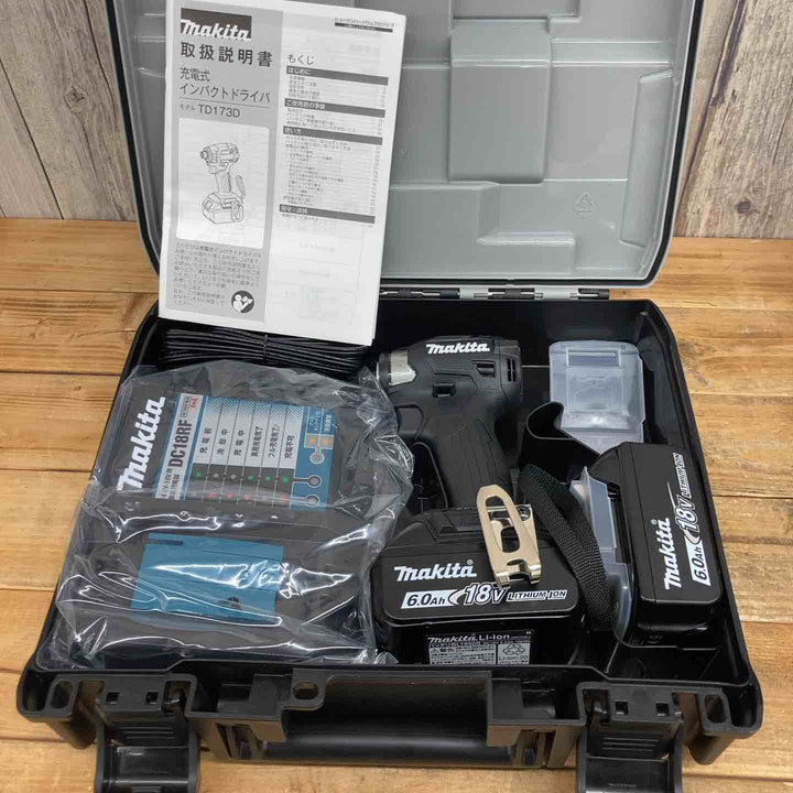 ★マキタ(makita) コードレスインパクトドライバー TD173DRGXB【東大和店】