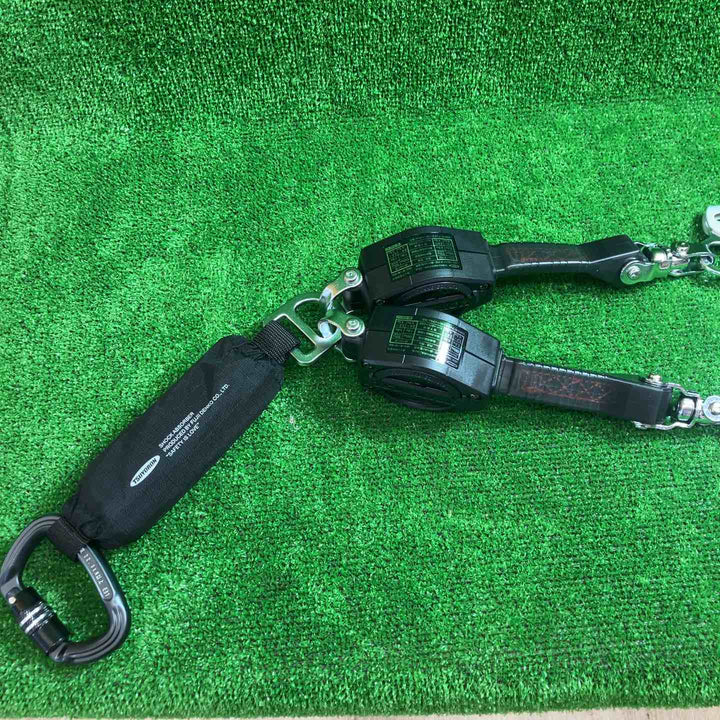 ◇ツヨロン(TSUYORON) EZRITRA イージーリトラ ツインランヤード TL-2-EZ93SV-21KSG-130KG 新規格 墜落制止用器具 兼用型【川越店】
