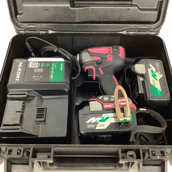 ★ハイコーキ(HIKOKI ※旧:日立工機) コードレスインパクトドライバー WH18DDL2(2LXPK)(R)【狭山】